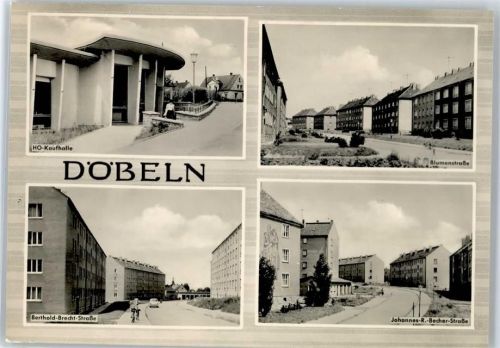 Döbeln Kaufhalle , Blumenstrasse