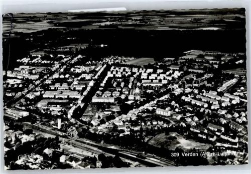 27283 W2810 Verden (Aller) - Fliegeraufnahme