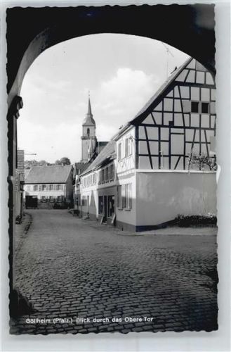 Göllheim Blick durch das Obere Tor