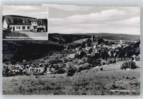 61389 W6384 Oberreifenberg , Taunus - Naturfreundehaus, Totalansicht