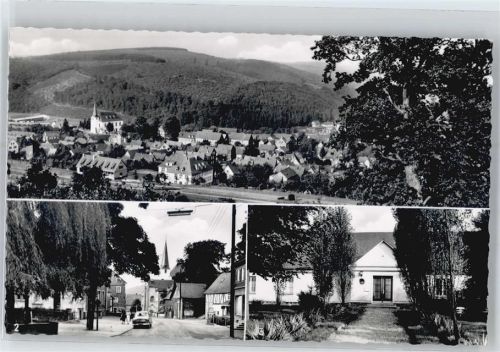 Burbach Teilansicht, Ortsansicht, Landhausklinik