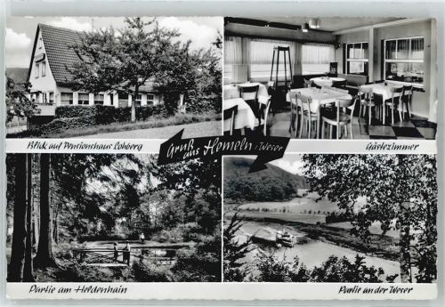34346 W3510 Hemeln , Kr Hann Münden - Gasthaus-Pension Lohberg