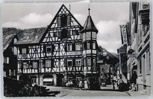 Schiltach Fachwerkhaus, Adler-Drogerie