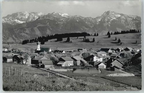 87672 W8959 Roßhaupten , Forggensee - Totalansicht
