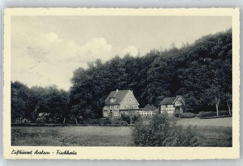34454 W3548 Arolsen - Kurpension und Restaurant zum Fischhaus
