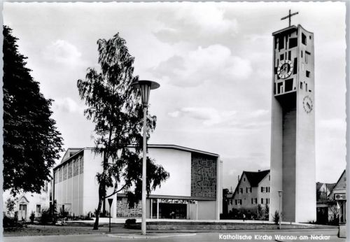 73249 W7314 Wernau (Neckar) - kath. Kirche