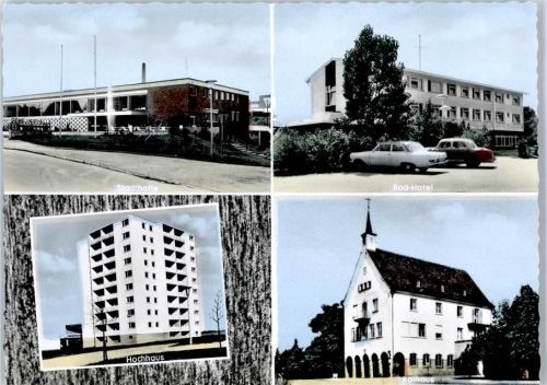 73249 W7314 Wernau (Neckar) - Hochhaus , Rathaus
