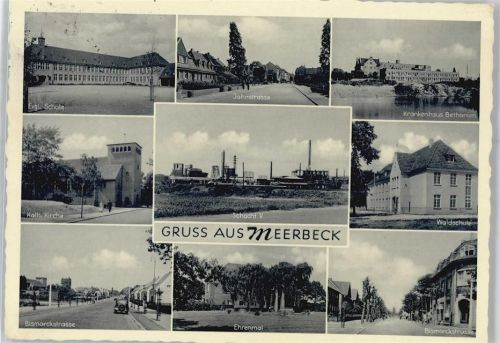 Meerbeck Bismarckstrasse , Kriegerdenkmal
