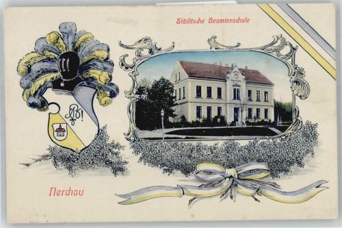 Nerchau Städtische Beamtenschule, Wappen