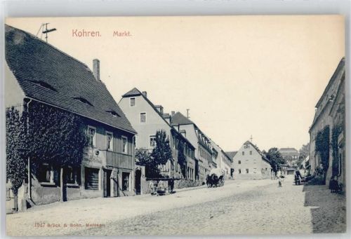 04655 O7234 Kohren-Sahlis - Markt