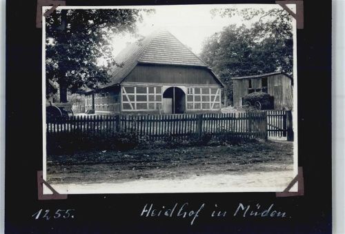 29328 W3105 Müden , Örtze FOTO KEINE AK Foto, Heidhof