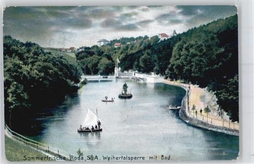 Stadtroda Roda Weihertalsperre