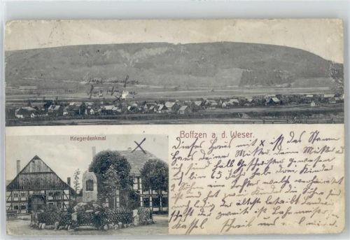 37691 W3474 Boffzen - Kriegerdenkmal