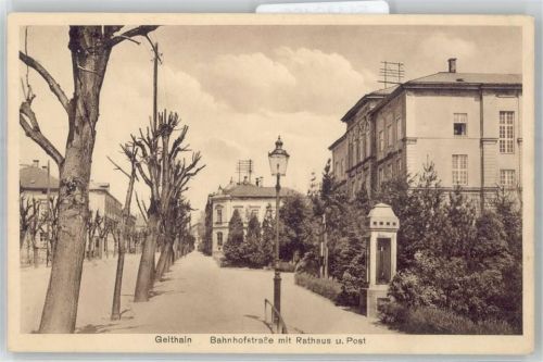 Geithain Bahnhofstrasse , Postamt