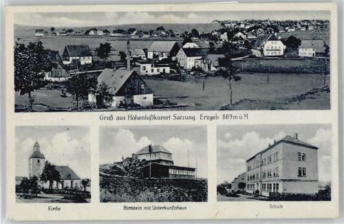 09496 O9341 Satzung - Kirche, Schule, Hirtstein mit Unterkunftshaus