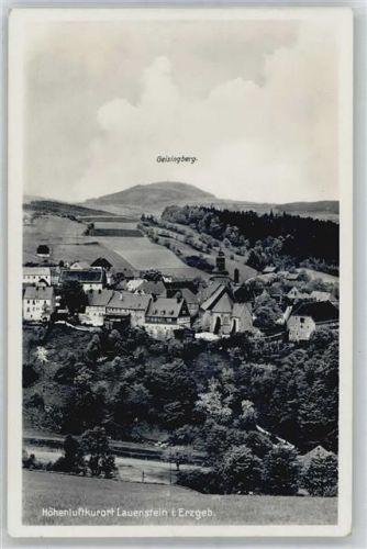 01778 O8246 Lauenstein - Geisingberg, Teilansicht WK II