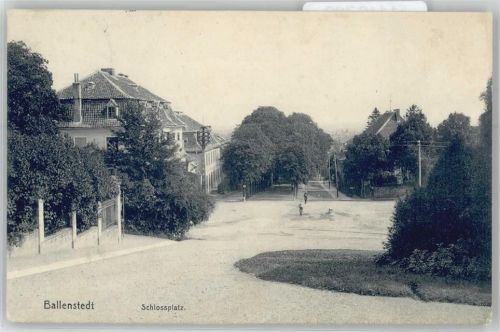 06493 O4303 Ballenstedt - Schlossplatz