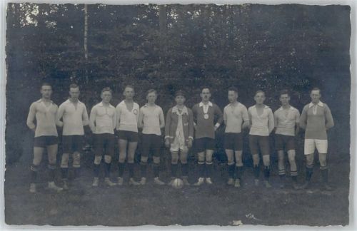 24594 W2354 Hohenwestedt - Foto, I. Fußballmanschaft des TV 1923