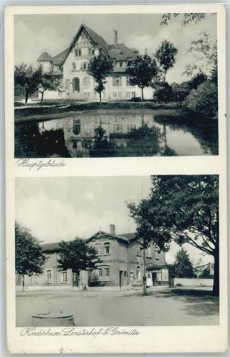 Lenste Kinderheim, Hauptgebäude