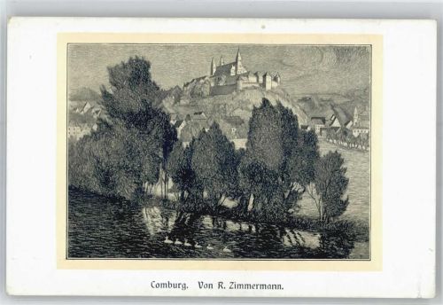 74523 W7170 Comburg - Litographie. Comburg