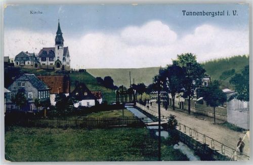 08262 O9656 Tannenbergsthal - Kirche