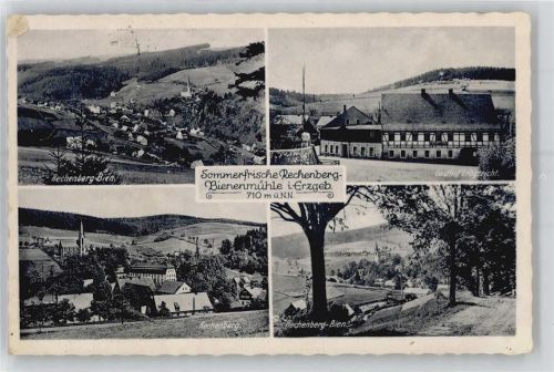 09623 O9213 Rechenberg-Bienenmühle - Gasthaus zum Erbgericht