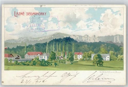 Lazne Sedmihorky Gebrauchsspuren