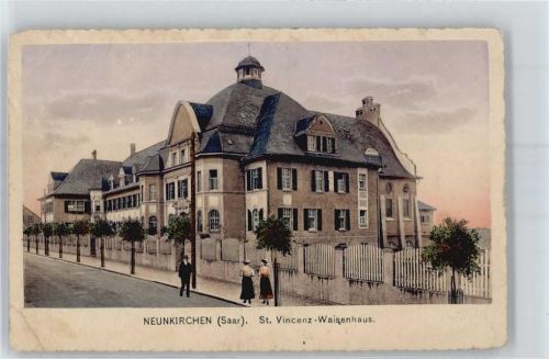 Neunkirchen Kunst-Karte, St. Vincenz, Waisenhaus