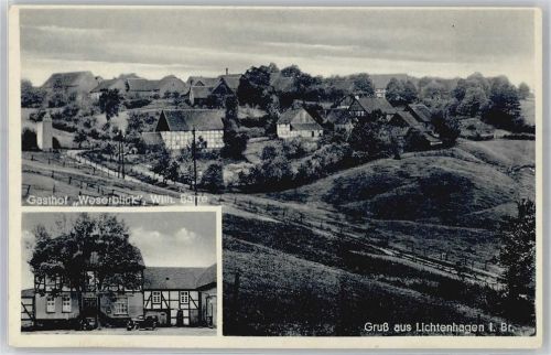 Lichtenhagen Gasthof Weserblick