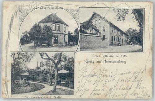 Hermannsburg Gasthaus Lange, Hotel Bellevue