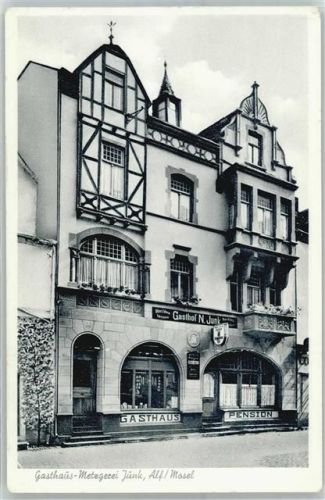 Alf Gasthaus, Metzgerei, Pension Heinrich Junk