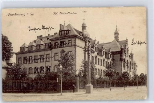 09669 O9262 Frankenberg , Sachs - Lehrerseminar