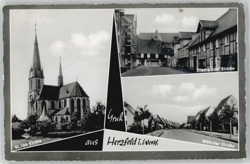 Herzfeld St. Ida-Kirche, Diestedder Straße, Wöhrder Straße