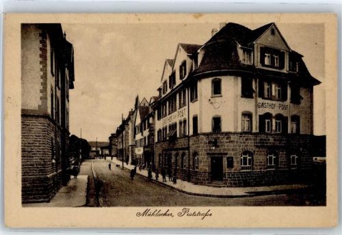 75417 W7130 Mühlacker - Gaststätte, Gasthof zur Post