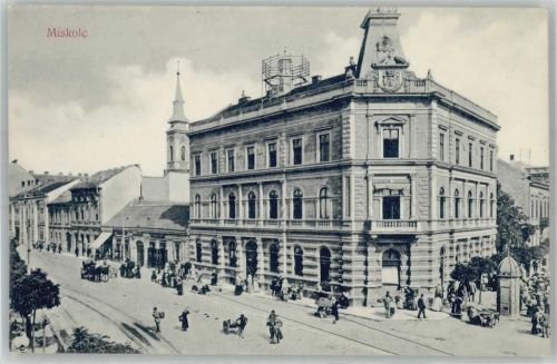 Miskolc Straßenansicht
