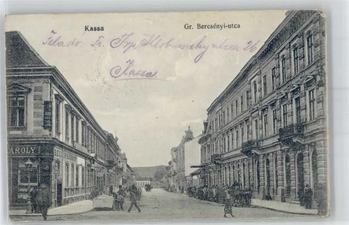 Kassa Kaschau / Kosice - Straßenansicht