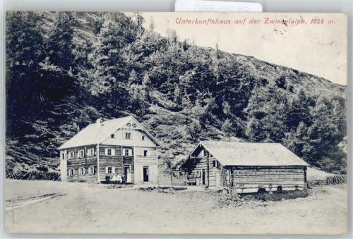 Zwieselalmhütte Unterkunftshaus auf der Zwieselalpe