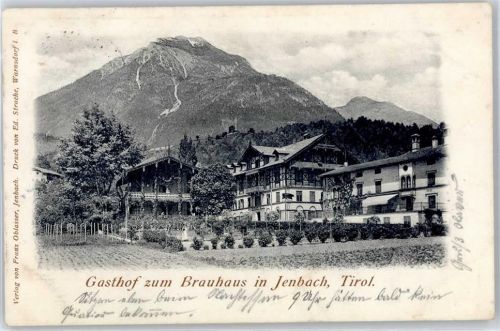 6200 Jenbach - Gasthof zum Brauhaus