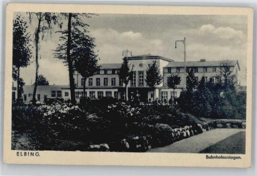 Elbing Elblag - Bahnhofsanlagen
