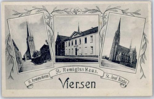 Viersen St. Remigius-Kirche, St. Remigius Haus, St. Josef-Kirche