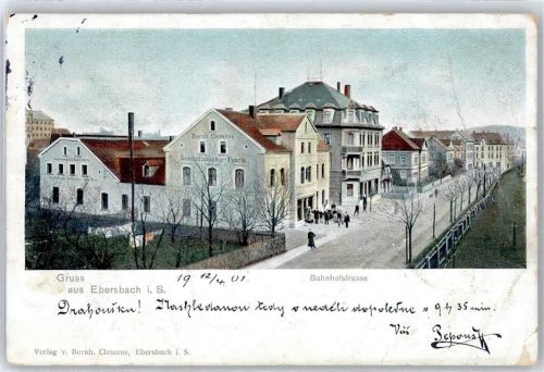 Ebersbach Bahnhofstrasse , Marke entfernt
