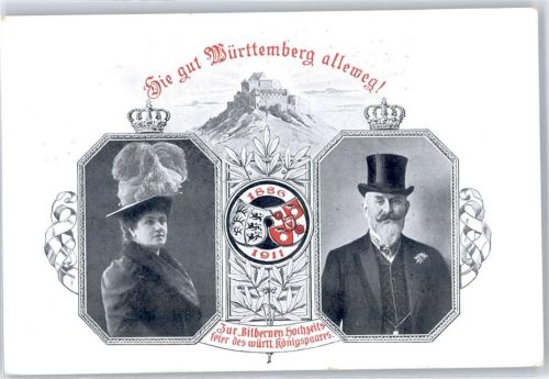 Silberne Hochzeit , Passepartout