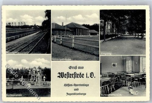 26655 W2910 Westerstede - Schwimmbad , Sportplatz