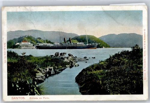 Hafen , Dampfer