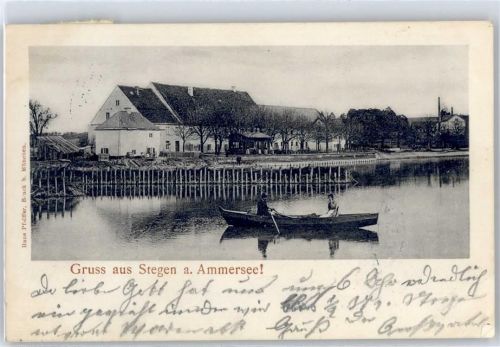 82266 W8084 Stegen a Ammersee - Dorfpartie
