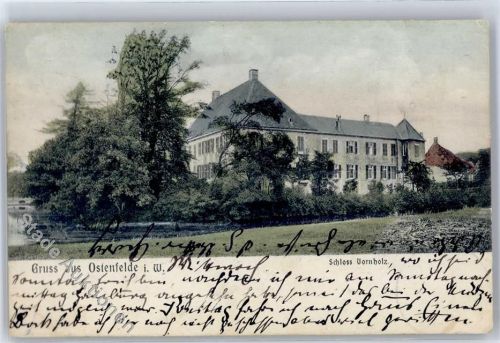 Ostenfelde 1908 Schloss Vornholz
