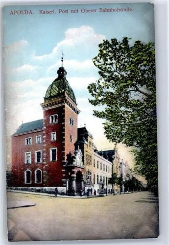 Apolda Bahnhofstrasse, Postamt