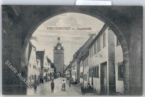 97357 W8718 Prichsenstadt - Hauptstraße, Stadtturm