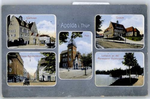 Apolda Sparkasse , Bahnhofstrasse