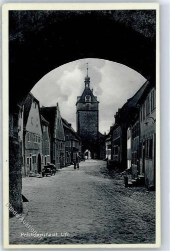 97357 W8718 Prichsenstadt - Hauptstraße, Stadtturm